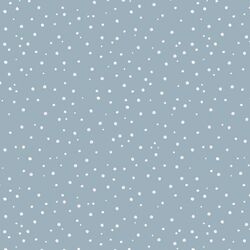 Spring Dots in Slate Blue