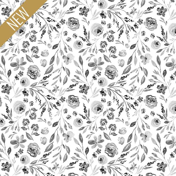 Little Farmhouse Floral in Grey