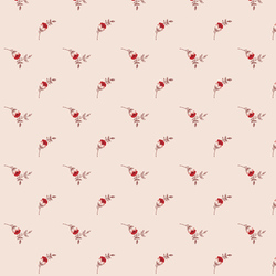 Drifting Sprig in Cream