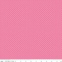 Swiss Dot in Hot Pink