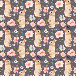 Little Bunny in Plum
