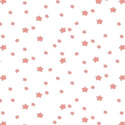 Star Light in Tulip on White