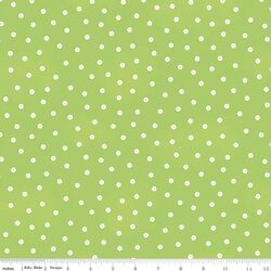Baby Button Dot in Green