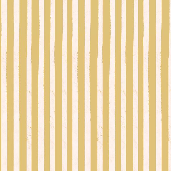 Party Pinstripe in Sunshine Yellow
