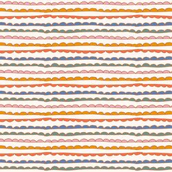 Scallop Stripe in Retro