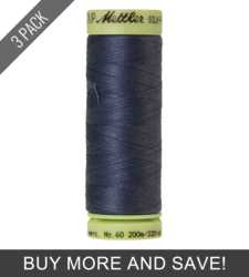 Blue Shadow (9240-0311) - Silk Finish Cotton 60wt - 220 Yards (3 Pack)