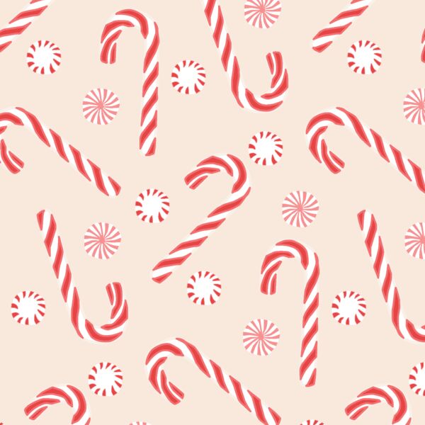 Candy Canes in Light Shell
