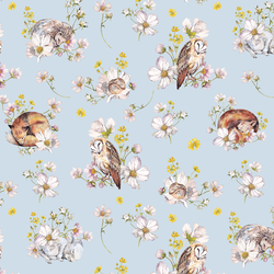 Meadow Slumber in Cloud Blue