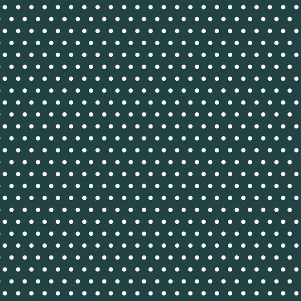 Spring Polka Dot in Dark Teal
