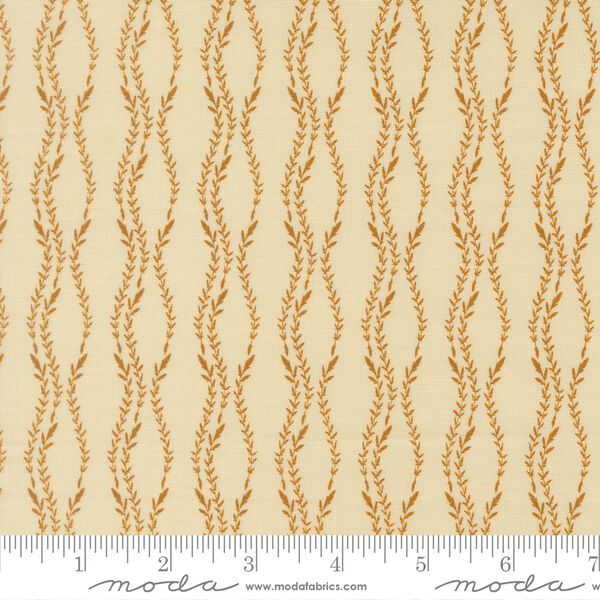 Vine Stripe in Eggshell