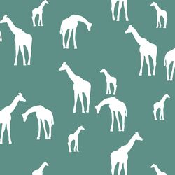 Giraffe Silhouette in Agate