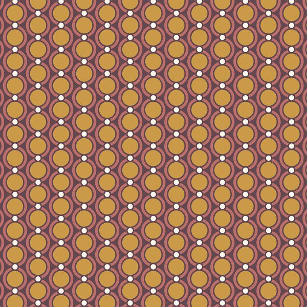 Acorn Chain in Plum