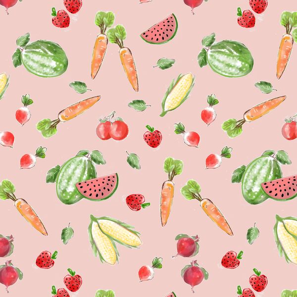 Farm Harvest in Summer Blush