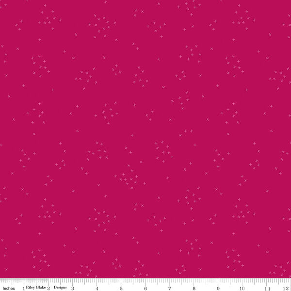 Scattered-A-Cross in Magenta