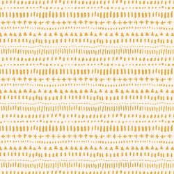 Sketchy Tribal in Pineapple Yellow