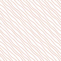 Wonderland Stripe in Mushroom Pink on White