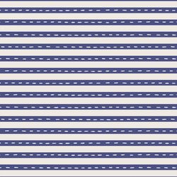 Stripe in Delphinium on Warm White