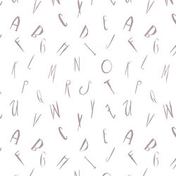 Letters in Purple
