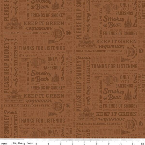 Text in Brown