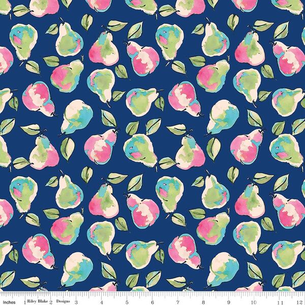 Pears in Navy
