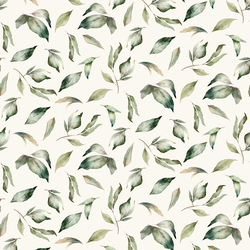 Scattered Leaves in Alabaster