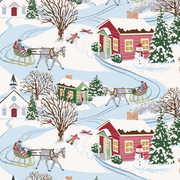 Dashing Through the Snow in Merry