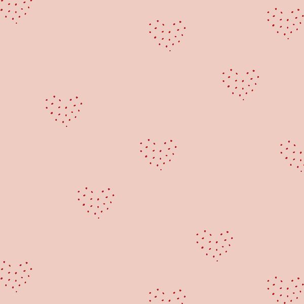 Peppercorn Hearts in Love on Ballet Pink
