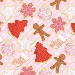 Christmas Cookies in Hollyberry
