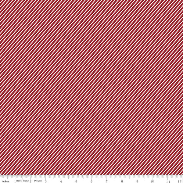 Stripes in Red