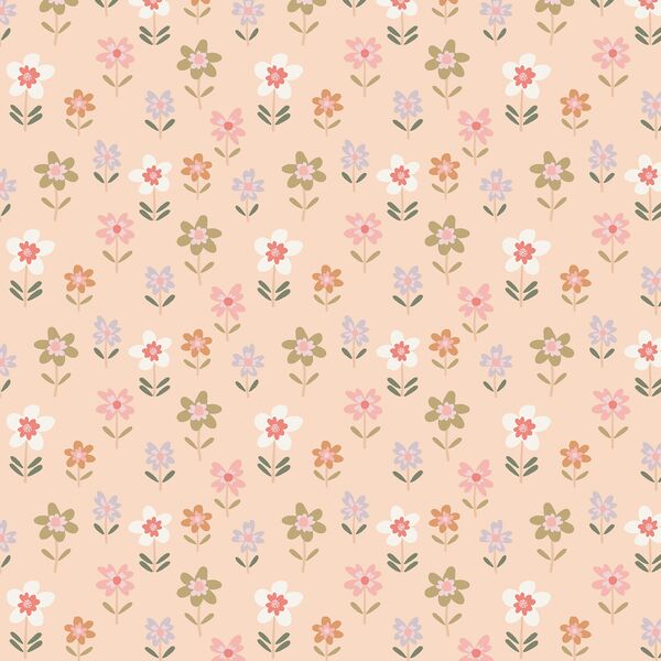 Little Folk Blooms in Ballet Pink