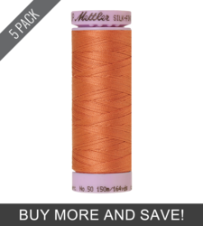 Melon (9105-1073) - Silk Finish Cotton 50wt - 164 Yards (5 Pack)
