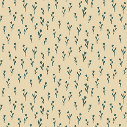 Silhouette Bloom in Thicket on Birch