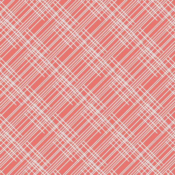 Thatched in Living Coral
