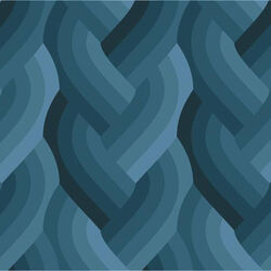 Braid Ombre in Navy