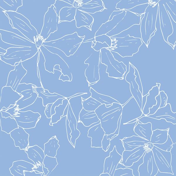 Sky Garden in Clear Blue