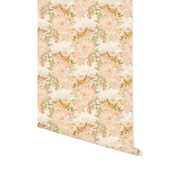 Orlando Floral in Light Cream