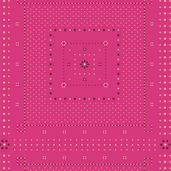 Handkerchief in Fuchsia