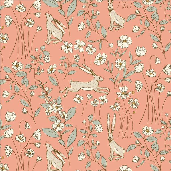 Hares in Coral