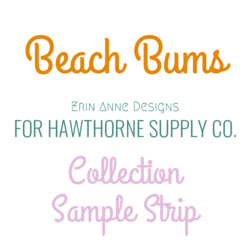 Beach Bums Sample Strip