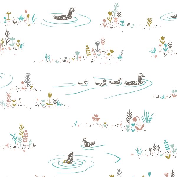 Duck Pond in Spring