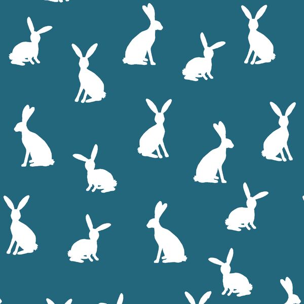 Cottontail Silhouette in Topaz