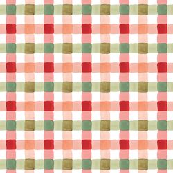 Painted Gingham in Merry Berry