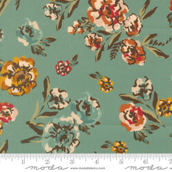 Brushed Bouquet in Teal