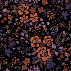 Devon Floral in Vintage Halloween