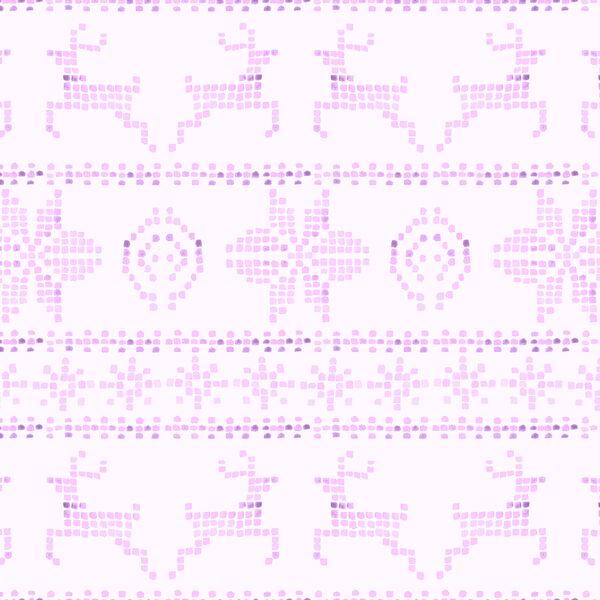 Fair Isle in Lilac Frost