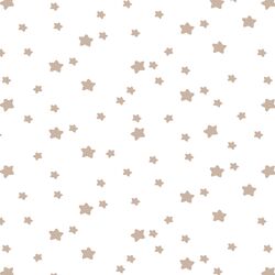 Star Light in Sand on White