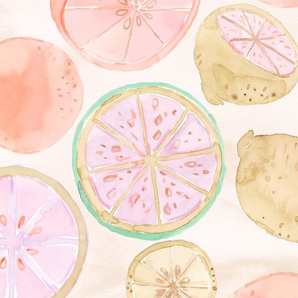 Large Citrus Fruit in Pink Grapefruit