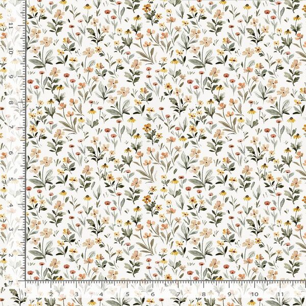 Flower Power in Cream