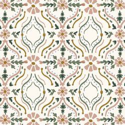 Painted Damask in Cloud