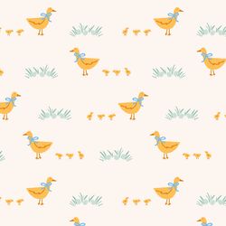 Ducks and Ducklings in Spring